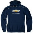 thumbnail image 1 of Chevrolet Chevy Bowtie Stacked Adult Pullover Hoodie Sweatshirt Navy, 1 of 1