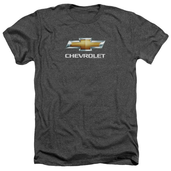 Chevrolet - Chevy Bowtie Stacked - Heather Short Sleeve Shirt - Medium