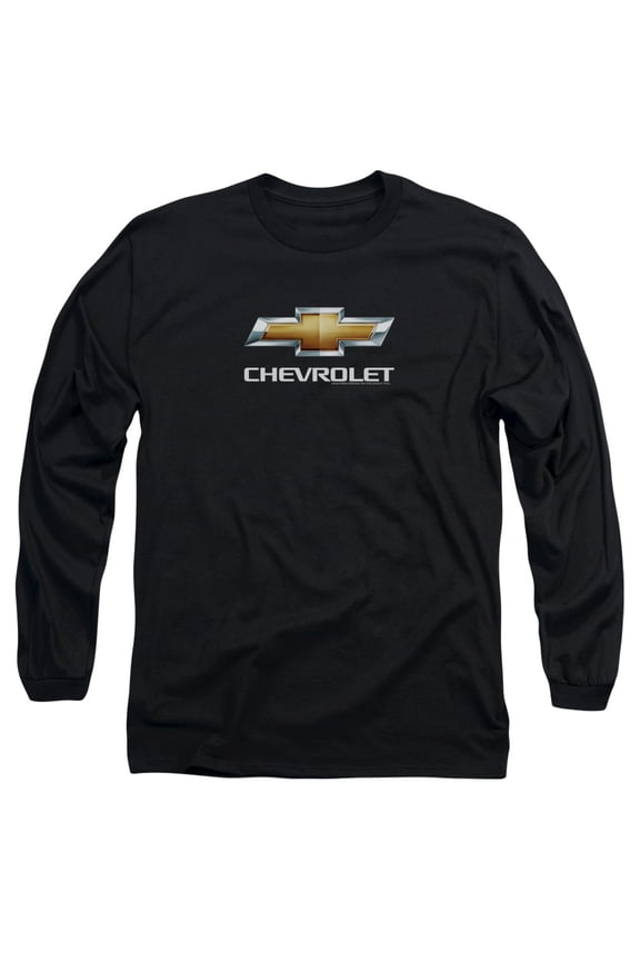Chevrolet - Chevy Bowtie Stacked - Long Sleeve Shirt - Large