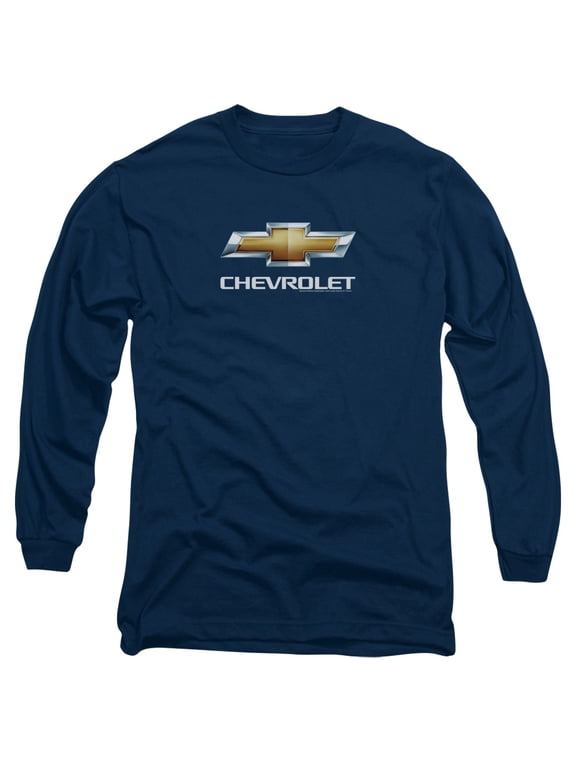Chevrolet - Chevy Bowtie Stacked - Long Sleeve Shirt - Large