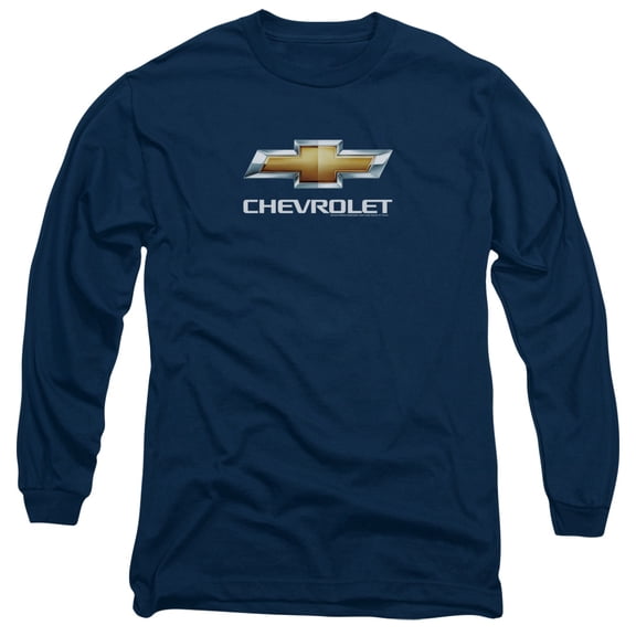 Chevrolet - Chevy Bowtie Stacked - Long Sleeve Shirt - X-Large