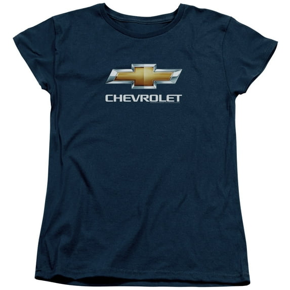 Chevrolet - Chevy Bowtie Stacked - Women's Short Sleeve Shirt - X-Large