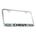 thumbnail image 1 of Chevrolet Chevy Chrome Plated Metal License Plate Frame Holder, 1 of 4