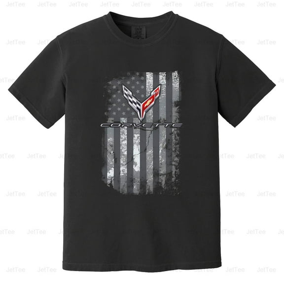 Chevrolet Chevy Corvette C8 Pullover Modern Sports Car Supercar Auto Comfort Color T-Shirt Unisex, up to 4XL