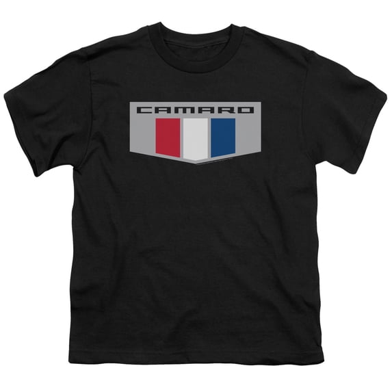Chevrolet - Chrome Emblem - Youth Short Sleeve Shirt - Large