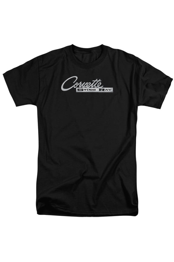 Chevrolet - Chrome Stingray Logo - Tall Fit Short Sleeve Shirt - X-Large