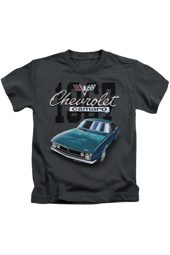 Chevrolet Classic Camaro S/S Juvenile 18/1 T-Shirt Charcoal(5/6)