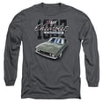 thumbnail image 1 of Chevrolet Classic Camaro Long Sleeve Adult 18/1 T-Shirt  Charcoal, 1 of 1