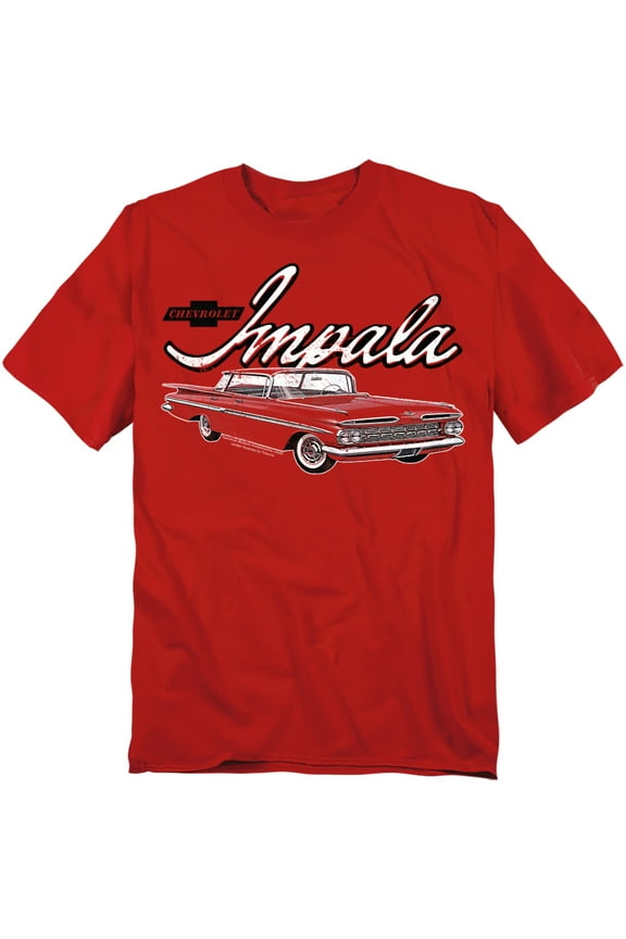 Chevrolet T-Shirt Classic Impala Unisex Graphic Tee For Men & Women