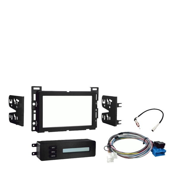 Chevrolet Cobalt 2005-2006 Double DIN Stereo Harness Radio Install Dash Kit New