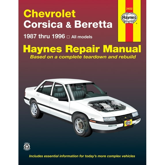 Chevrolet Corsica & Beretta (87-96) Haynes Repair Manual ^