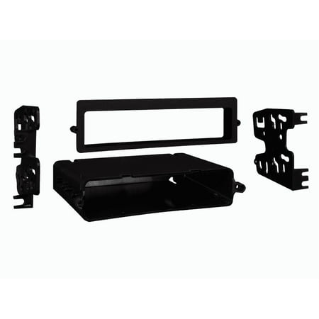 Metra - Dash Kit for Select 1990-1996 Chevrolet Corvette DIN DDIN - Black