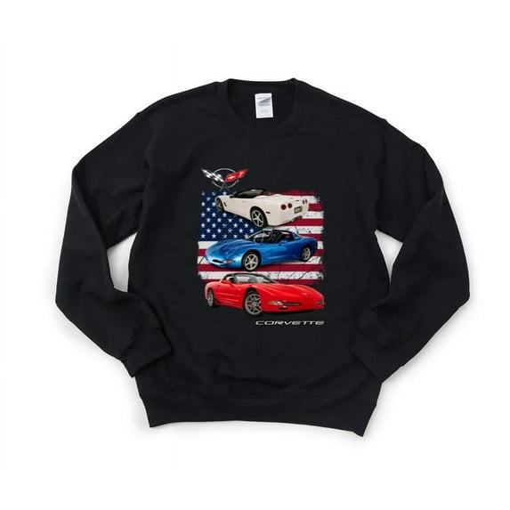 Chevrolet Corvette 5th Generation Modern Classic Sports Car American C5 SweatShirt Unisex, up to 5XL
