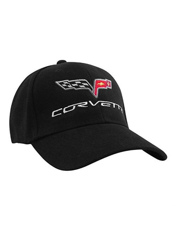 Chevrolet Corvette C6 Black Baseball Cap