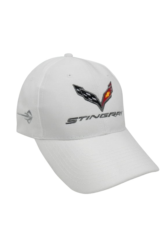 Corvette C7 Stingray DuPont Performance White Baseball Cap