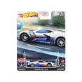 thumbnail image 1 of Chevrolet Corvette C8.R Pearl White with Red and Blue Stripes American Scene Car Culture Series Diecast Model Car by Hot Wheels, 1 of 1