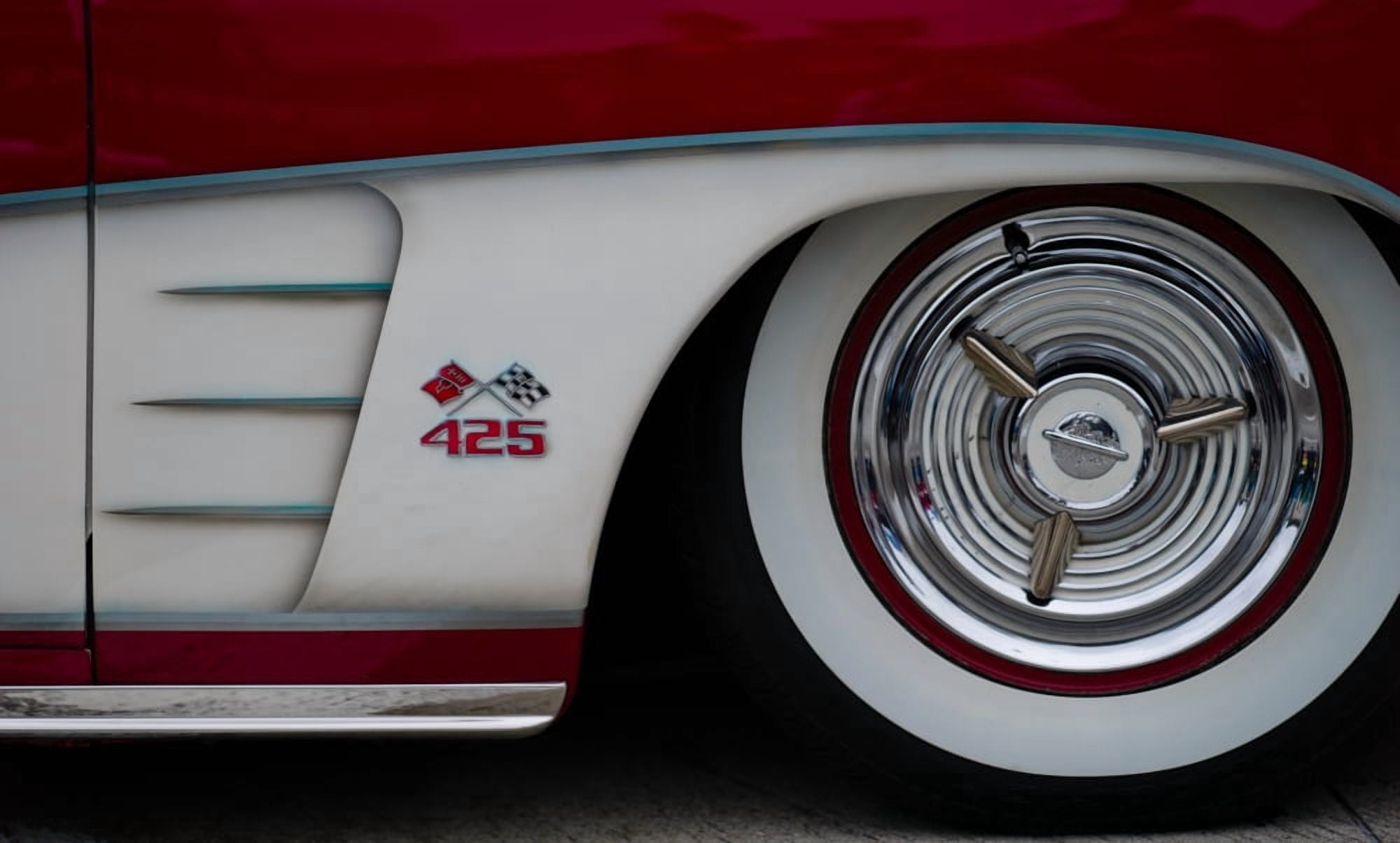 Chevrolet Corvette Culver City Los Angeles County California USA Canvas Art - Panoramic Images (11 x 19)