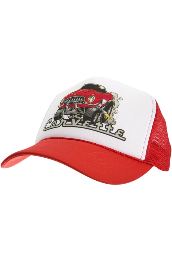 - Corvette Logo Trucker Cap