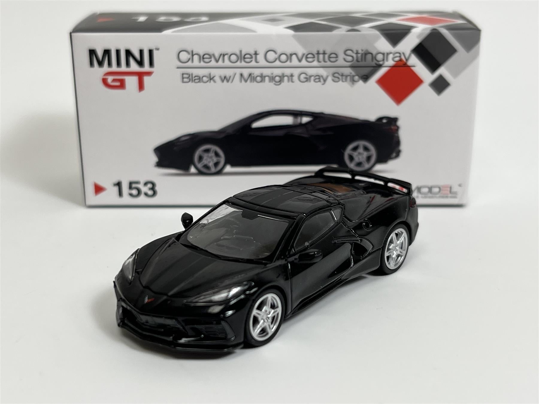 Amazon.com: 2020 Chevy Corvette Stingray C8 Black with