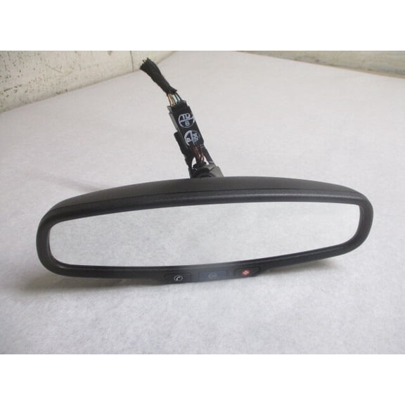 Pre-Owned Chevrolet Cruze Orlando Manual Rear View Mirror w/Onstar OEM LKQ - Verify Specific Vehicle Fitment In Description - (Good)