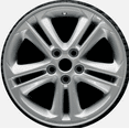 thumbnail image 1 of Chevrolet Cruze Wheel 2016-2018 16" Factory OEM Silver 13383410, 1 of 3