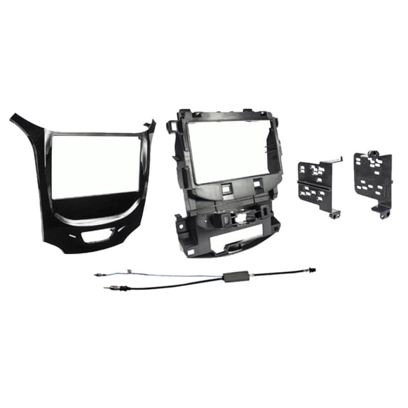 Fits Chevy CruzeHatchback 2016-2018 Metra Double DIN Dash Kit with Harmony Radio Harness