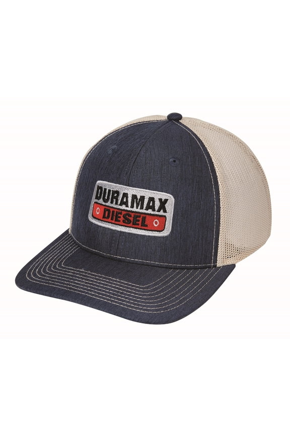 Duramax Diesel Blue/Khaki Mesh Trucker Hat - Adult Size