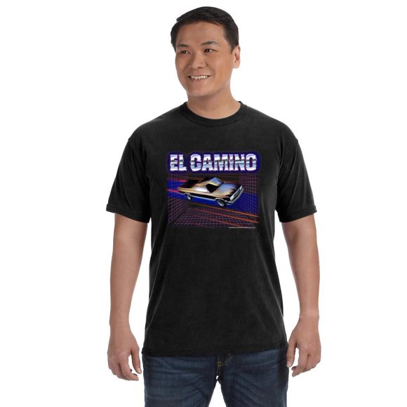 Chevrolet El Camino 85 Mens Licensed Classic Car COMFORT COLOR T-SHIRT, for men & women, up to size 4XL