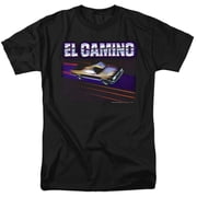 Mens Chevy El Camino 85 T-shirt Medium Black