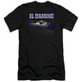 thumbnail image 1 of Chevy Men's  El Camino 85 Slim Fit T-shirt Black, 1 of 2