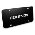 thumbnail image 1 of Chevrolet Equinox 3D Nameplate Black Stainless Steel License Plate, 1 of 1