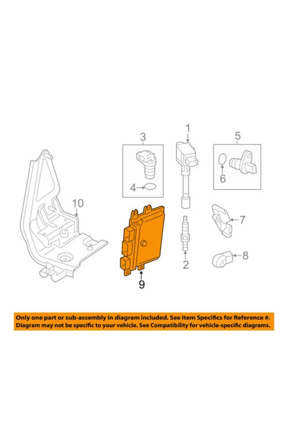 Chevrolet GM OEM-ECM PCM ECU Engine Control Module Computer 19316364