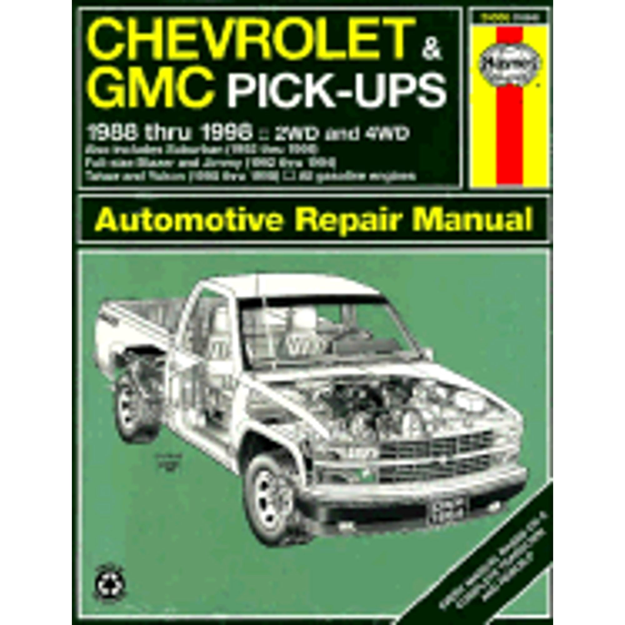 Pre-Owned Chevrolet & GMC Pickups: 1988-1998 (Paperback 9781563922077) by Motorbooks International, Ken Freund