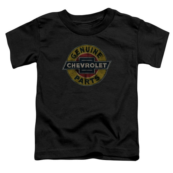 Chevrolet - Genuine Chevy Parts Distressed Sign - Toddler Short Sleeve Shirt - 3T