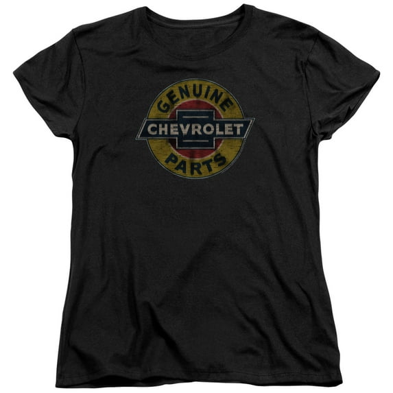 Chevrolet - Genuine Chevy Parts Distressed Sign - Women's Short Sleeve Shirt - X-Large