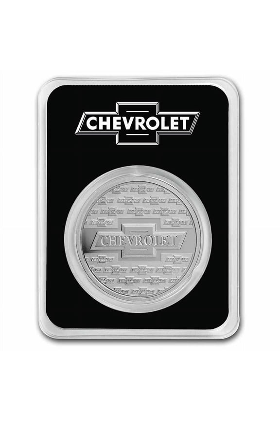 Chevrolet Genuine Parts Logo (1934-1940) 1 oz Silver w/ TEP