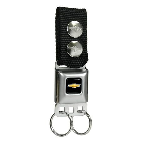 Chevrolet Gold Seat-belt Buckle Keychain