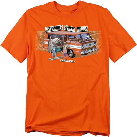 Chevrolet T-Shirt Greenbrier Corvair Sport Wagon Unisex Graphic Tee For Men & Women