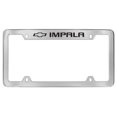 thumbnail image 1 of Chevrolet Impala Chrome Plated Metal Top Engraved License Plate Frame Holder, 1 of 1