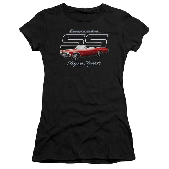 Chevrolet - Impala Ss - Juniors Teen Girls Cap Sleeve Shirt - XX-Large