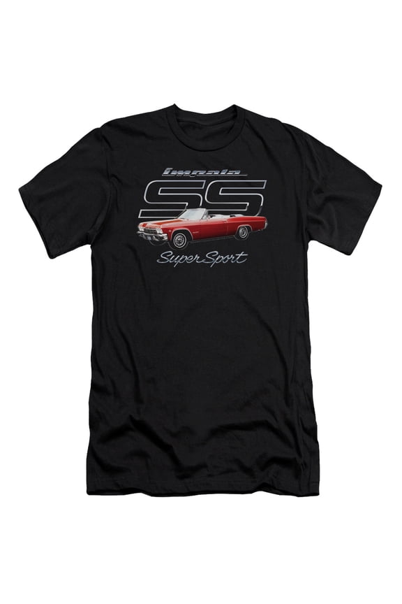 Chevrolet Impala Ss S/S Adult 30/1 T-Shirt Black