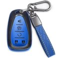 thumbnail image 1 of for Chevrolet Key Fob Cover Soft TPU Shell with Keychain 360 Degree Protection Key Case Holder for 2017-2023 Chevy Equinox Camaro Cruze Traverse Blazer Sonic Malibu 5 Buttons, 1 of 6