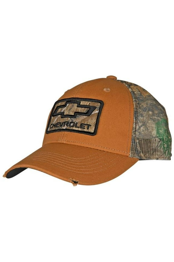 Outdoor Cap Chevrolet Logo Hat - Brown / Realtree Edge