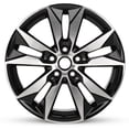 thumbnail image 1 of 2016-2021 Chevrolet Malibu 18" Machined Black OEM Factory Wheel Rim 22969723, 1 of 4