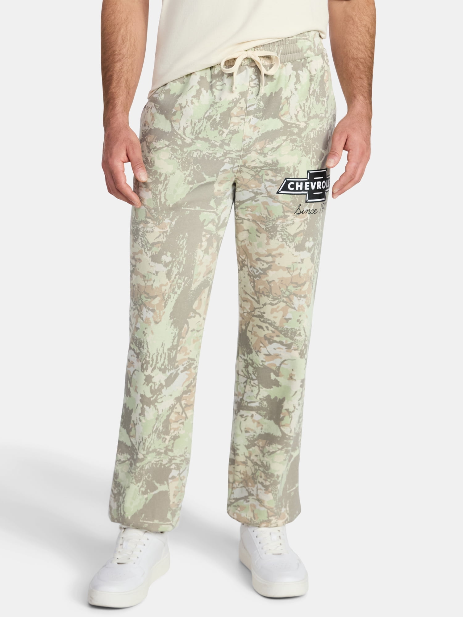 Men's and Big Men's Camo Fleece Jogger, Sizes XS-3XL