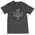 thumbnail image 1 of Chevrolet Mens T-Shirt - Pistons Cirle Logo Detroit Michigan (Small), 1 of 1