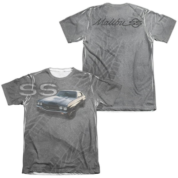 Chevy Men's Muscle Chevelle Ss Sublimation T-shirt White