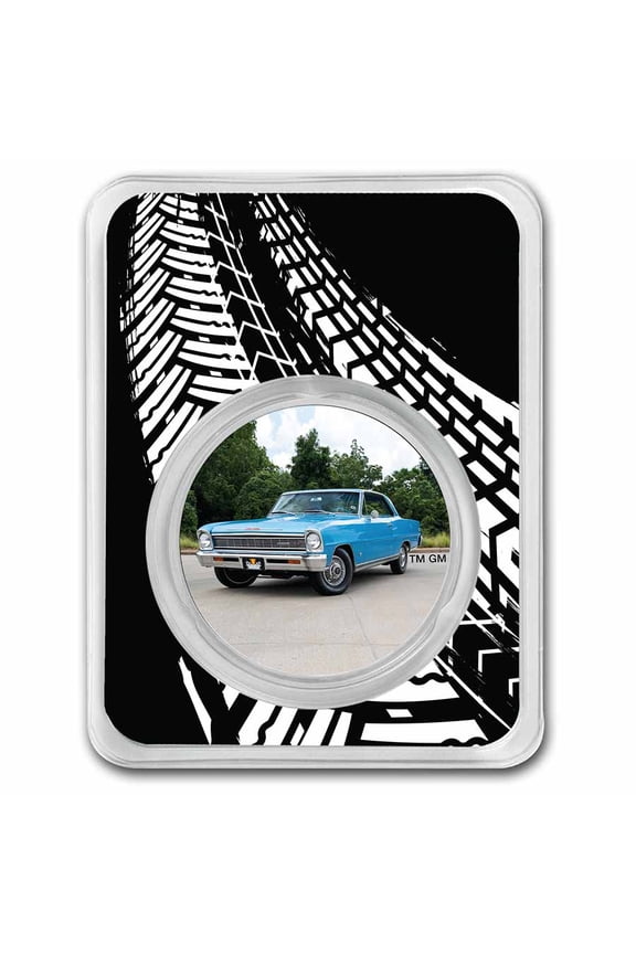 Chevrolet Nova SS 1 oz Colorized Silver (in TEP)