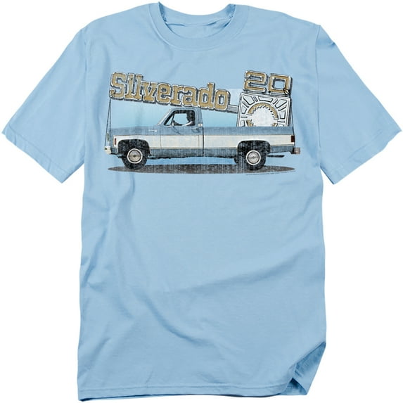 Chevrolet T-Shirt Old Silverado Sketch Unisex Graphic Tee For Men & Women