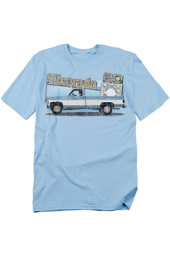 Chevrolet T-Shirt Old Silverado Sketch Unisex Graphic Tee For Men & Women